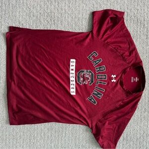 South Carolina Under Armour Men's Red Graphic T-Shirt-Medium